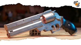 LOVE AND PEACE 3D Printing Vashs Revolver  TRIGUN [upl. by Aivalf973]