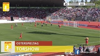 Torshow Osterspieltag LOTTO Hessenliga 20182019 [upl. by Eemiaj]