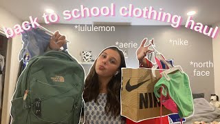 back to school clothing haul 🛍️✨🌅💐  tessa cuchelkar [upl. by Mazman]