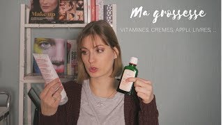 Ma grossesse vitamines crèmes appli livres [upl. by Akym757]