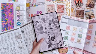 Passion Planner Flip Through LoFi Beats no talking cute amp efficient [upl. by Northington]