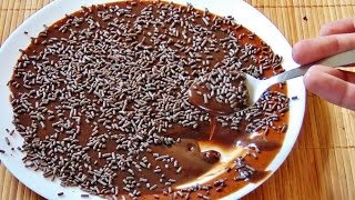 BRIGADEIRO DE COLHER SEM LEITE CONDENSADO  Menino Prendado [upl. by Auqinat]