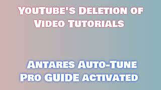 Steps how to Download amp free Install Antares AutoTune Pro [upl. by Eintirb580]