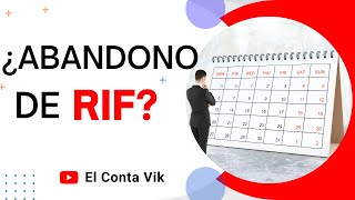 📆⚖️Duración y Abandono del RIF en 2024 Todo lo que necesitas saber para calcular los años en RIF [upl. by Naivat809]