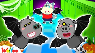 How To Become A Vampire  Wolfoo Lost in Vampire School on Halloween Night 🤩 Wolfoo Kids Cartoon [upl. by Salangi]