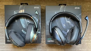 EPOS H6PRO Gaming Headsets Review Closed and Open Acoustic Versions [upl. by Ragas]