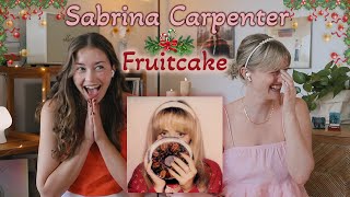 Reaction Fruitcake  Sabrina Carpenter CHRISTMAS EP 🎄 [upl. by Harding]