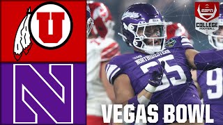 Vegas Bowl Utah Utes vs Northwestern Wildcats  Full Game Highlights [upl. by Thorner293]