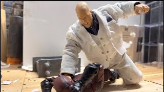 Kingpin vs daredevil stop motion test [upl. by Ailahs]