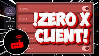 ❤️ ❗𝗭𝗘𝗥𝗢 𝗫 Client Para Minecraft Bedrock ✔️ Fly Kill Aura Hitbox 32 y 64 bits [upl. by Kare]