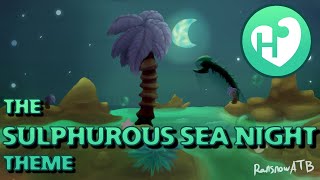 Terraria Calamity Mod Music  quotcaustic tidesquot  Theme of the Sulphurous Sea Night [upl. by Abel469]