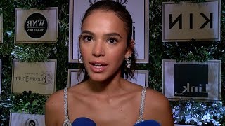 Em leilão Bruna Marquezine fala sobre morar com Neymar fora do país [upl. by Elleivap875]