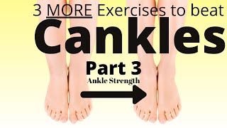 3 exercises to strengthen your ankles  reduce appearance of cankles [upl. by Ynnav]