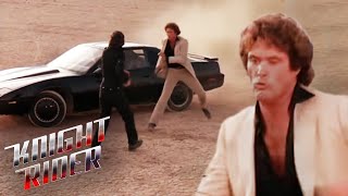 Michael amp KITT VS Garthe amp Goliath  Knight Rider [upl. by Samuella317]