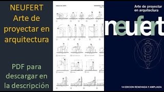 DESCARGAR Neufert  Arte de proyectar en arquitectura en PDF  libro completo medidas ergonomía 2023 [upl. by Assyli]