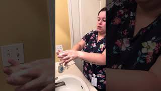 Hand Hygiene Video NFDN 1001 Lab [upl. by Arleyne]