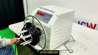 JCWWB03W  Benchtop Cable Winding Machine  Wire Coiling Machine [upl. by Garling]