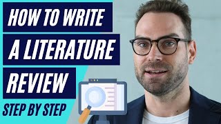 Literature Review  Step by Step Guide For Graduate Students  Prof David Stuckler [upl. by Beata]