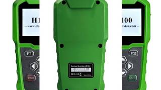 OBDSTAR H100 Auto Key Programmer introduction [upl. by Zurn707]