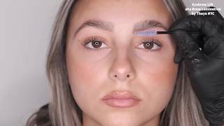 Eyebrow Lift aka Brow Lamination by Thuya NYC  Hottest Beauty Trend [upl. by Pokorny]