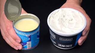 Whip condensed milk with mascarpone And make this delicious dessert in 5 minutes [upl. by Naehgem198]