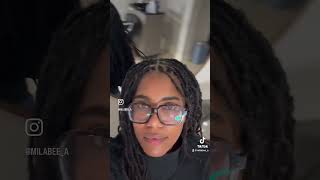 Cutting and Retwisting Locs locs cuttinglocs locretwist [upl. by Ahtanoj804]