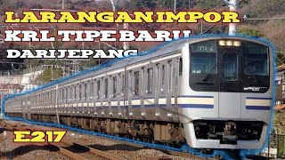 KRL JR E217 Yang Akan Datang Ke Indonesia Dari Jepang [upl. by Ainola730]