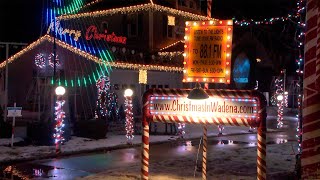 Wadena Residents Annual Christmas Light Show Excites Tourists and Locals Alike  Lakeland News [upl. by Candida]