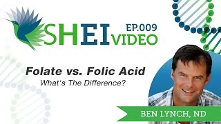 Folate vs Folic Acid  Whats The Difference [upl. by Neelra]