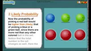 Basic Probability  Is It Equal Likely Unlikely Certain or Impossible Math for Kids [upl. by Auod662]