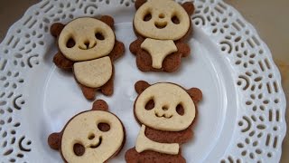 How to Make Panda Cookies [upl. by Annabella515]