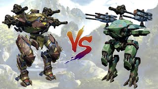 WR Heimdall VS Murometz  Titan Comparison  War Robots Test Server [upl. by Weston766]