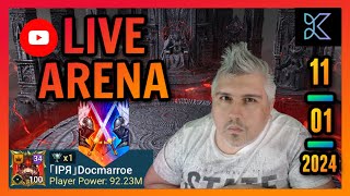 Raid Shadow Legends  Live Arena TOP 1 IPR DocMarroe  Who got Vulkanos [upl. by Lavotsirc448]