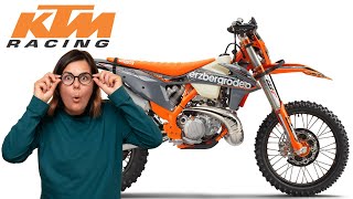 Meet the 2023 KTM 300 XCW Erzbergrodeo Edition GREY [upl. by Pasadis94]