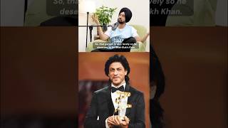 Why SRK is a world phenomenon🌎😎❤️🤠diljitdosanjh podcastclips srkstatus [upl. by Nored726]