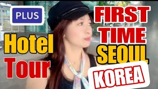 ENA SUITE HOTELFIRST TIME IN SEOUL SOUTH KOREAHOTEL TOUR [upl. by Otipaga]