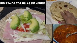 Haciendo tortillas de harina y sincronizadas [upl. by Nafets341]