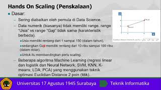 282 Data Mining  Discretization amp Scaling Praktik [upl. by Aizat208]