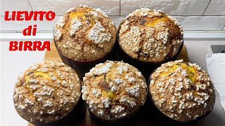 PANETTONE con LIEVITO di BIRRA  RICETTA in LIVE [upl. by Sheline]