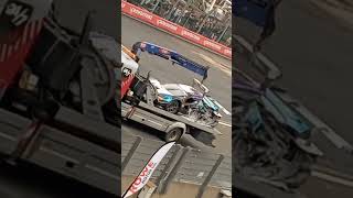 24 heures de spa Francorchamps  accident suite 2 [upl. by Alakam627]