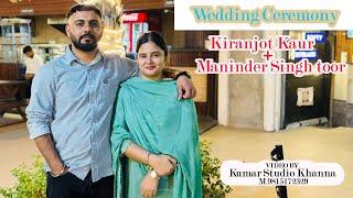 Live Wedding Ceremony On 05112024  Kiranjot Kaur  Maninder Singh Toor [upl. by Wengert]