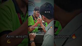 Arm wrestling in Allen classroom 💪🔥😮 Allen allen kota neet viral trending shorts [upl. by Aurilia]