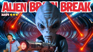 👽 Alien Escape Kids Brain Break  🛸 Movement PE Game and Fun Workout Exercises [upl. by Kcinom]