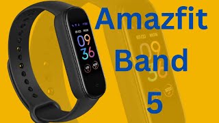 Amazfit Band 5 smart watch Review amazfit [upl. by Telimay]