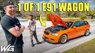 The BEST BMW Wagon ever built  E91 M3 Conversion [upl. by Ailegnave397]