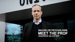 Bachelor Psychologie Uni Luzern Meet the Prof Andrew Gloster [upl. by Turrell451]