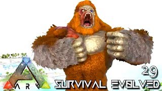 ARK SURVIVAL EVOLVED MEGAPITHECUS TAME amp DEITY BOSS FIGHT E29   ARK EXTINCTION CORE MODDED [upl. by Wolfy]