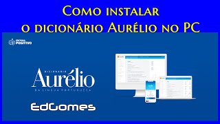 COMO INSTALAR O DICIONÁRO AURÉLIO NO PC [upl. by Eniamirt129]