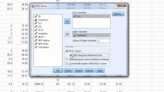 SPSS Video 9 Obtaining An ROC Curve In SPSS [upl. by Mara]