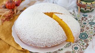 TORTA ALLA ZUCCA SOFFICE senza glutine  Polvere di Riso [upl. by Euqinahs]